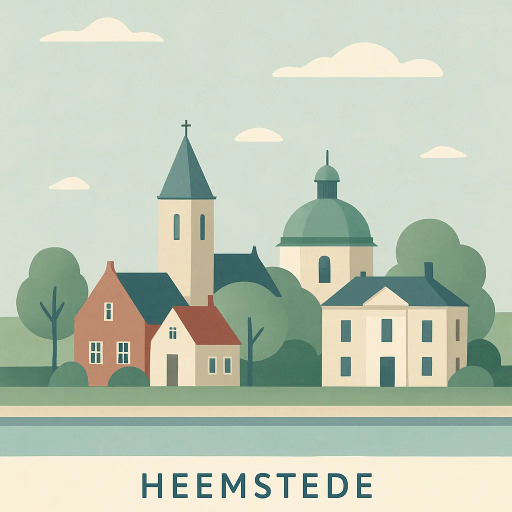 Stadsbeeld van Heemstede als symbool voor lokale bouwprojecten